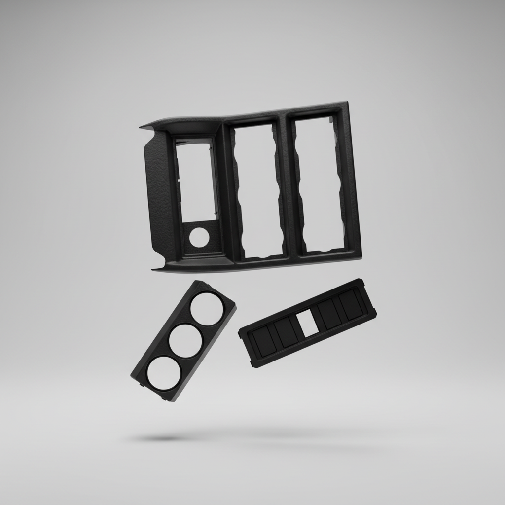 Consola central Votex para Volkswagen Golf/Jetta Mk2