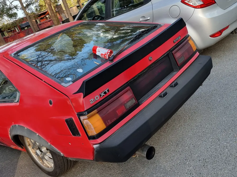 Spoiler tipo cola de pato para Toyota Celica A60