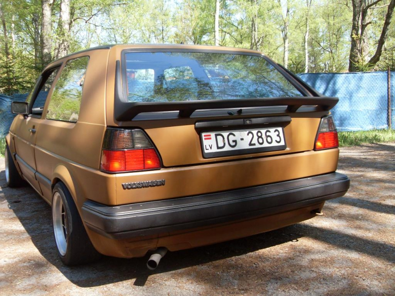 Alerón trasero ZENDER para Volkswagen Golf Mk2