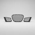 Kit de Rejillas Parachoques Seat Ibiza 6L – Panal de Abeja