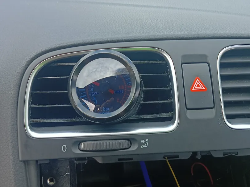 Adaptador de reloj para rejilla de ventilación VW Golf 6 GTI