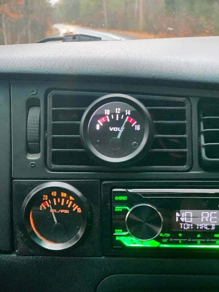 Soporte para reloj de 52 mm VW MK3 - rejilla central izquierda
